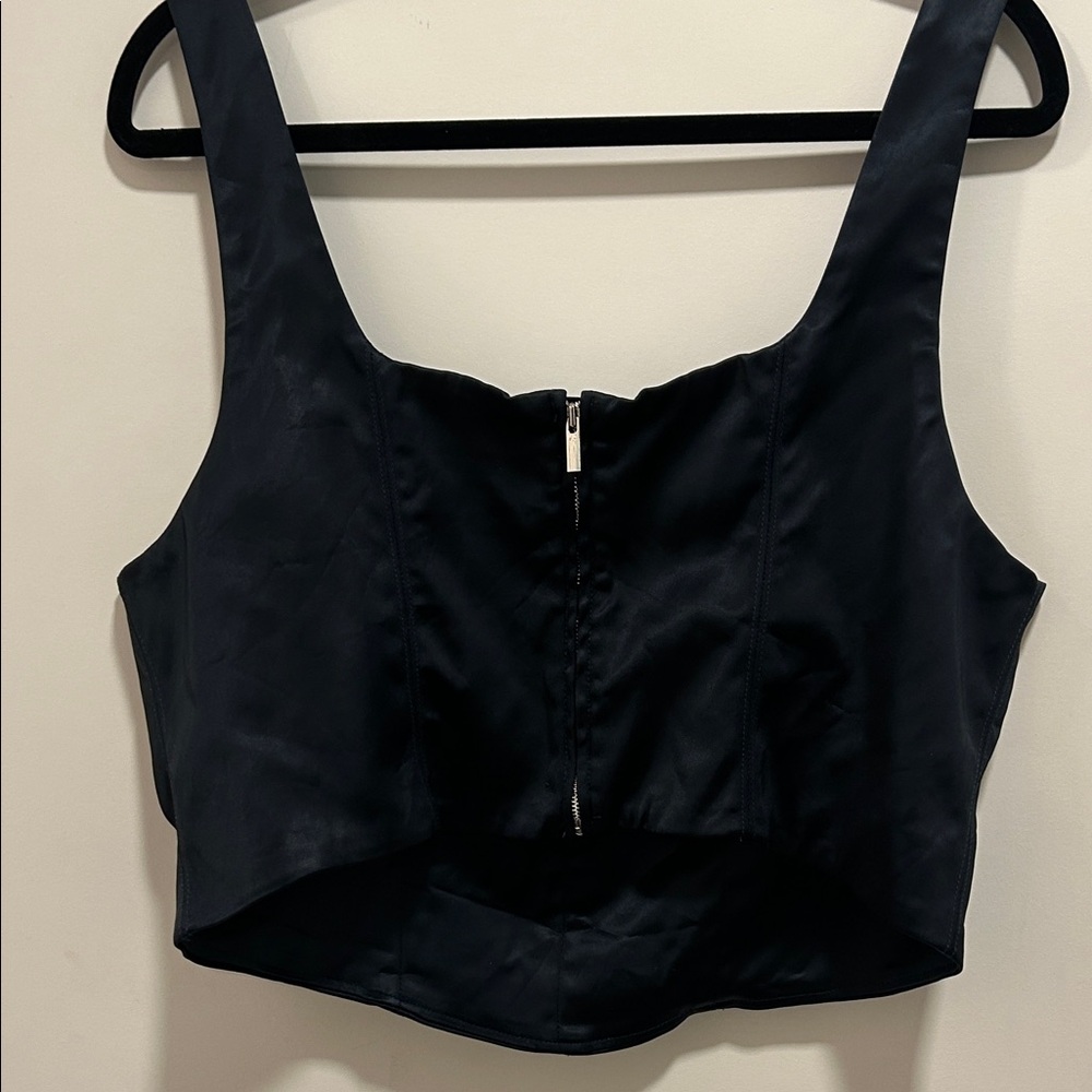 Aritzia Elevate Bustier In Total Eclipse - image 4